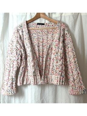 Moon & Madison XS Multicolor Speckled Knit Cardigan #cozy #soft #loungewear